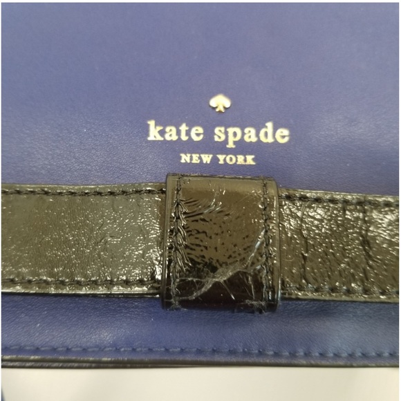 Kate Spade Leather Crossbody with Patent Bow Envelope Crossbody bag - Picture 3 of 11